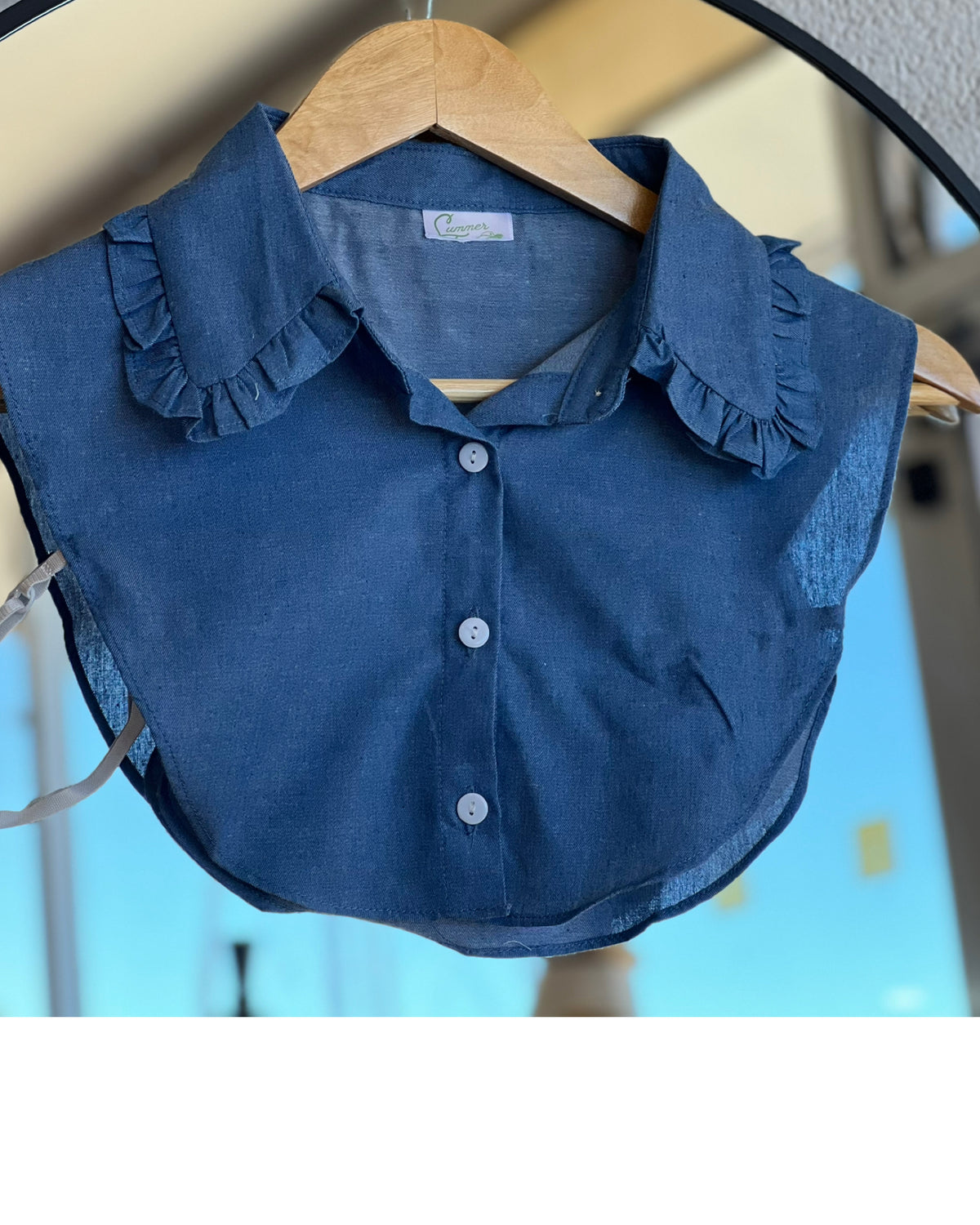 Corporate Collar Attachment/ Denim