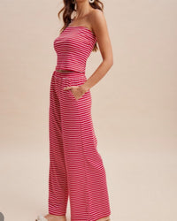 Stripes Vacation Set in RED