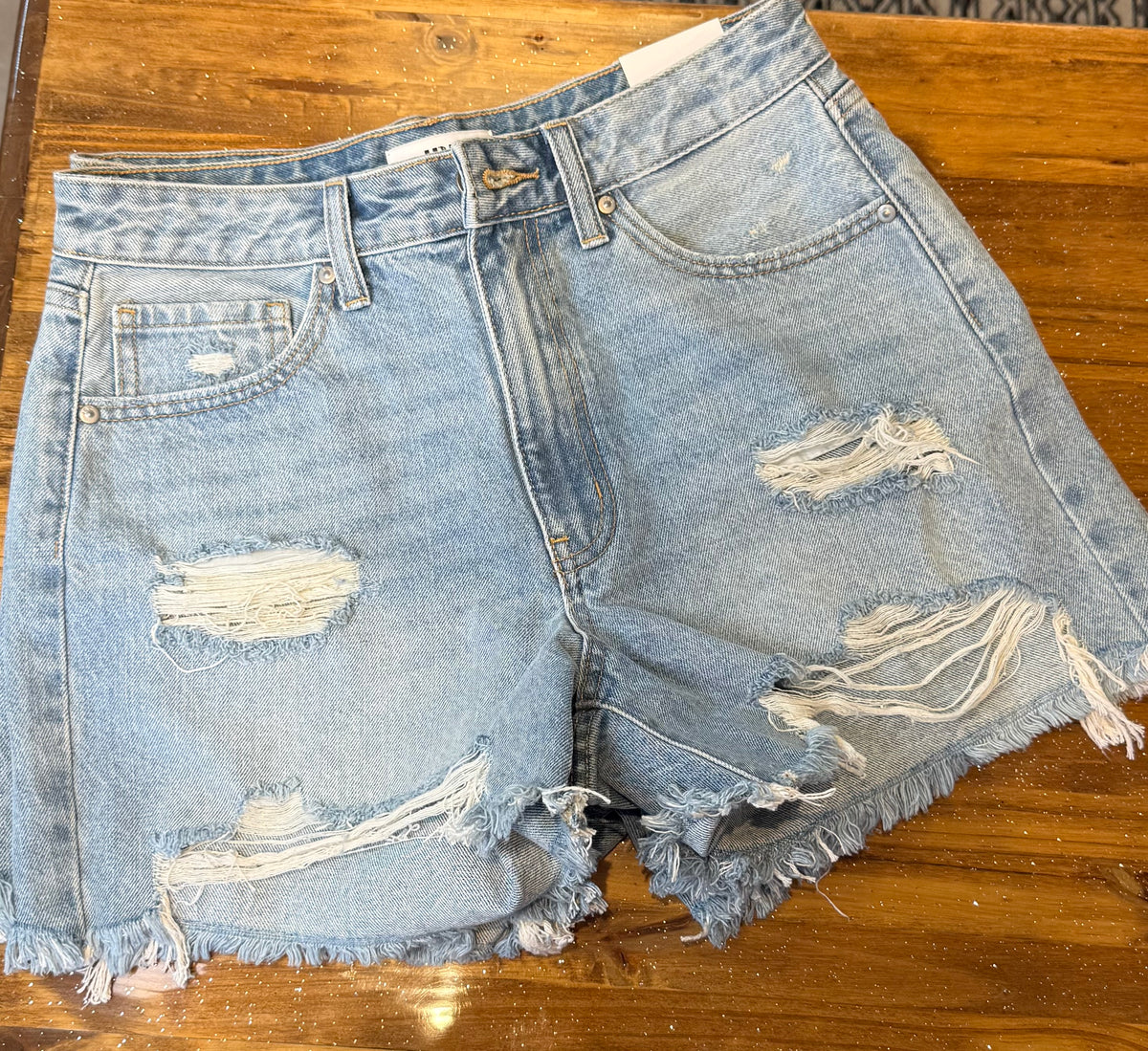 JBD Distressed Denim Shorts