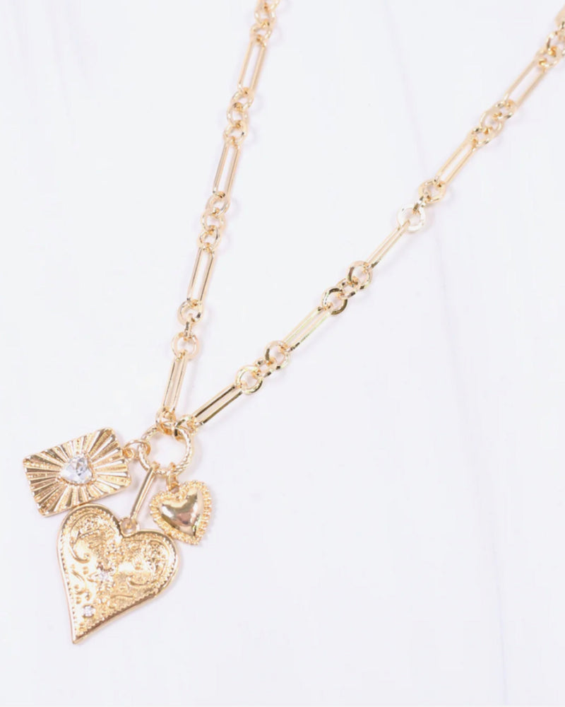 Rambeau Charm Heart Necklace