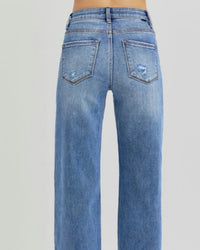 Tummy Control Elastic Band High Rise Jeans