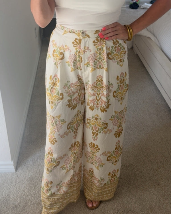 Paisley City Pant