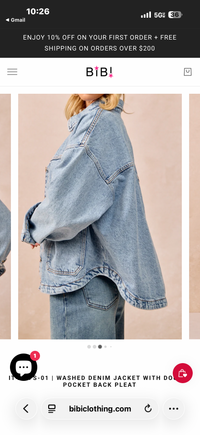 Washed Denim Jacket