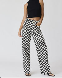 Demi Checkered Bottoms