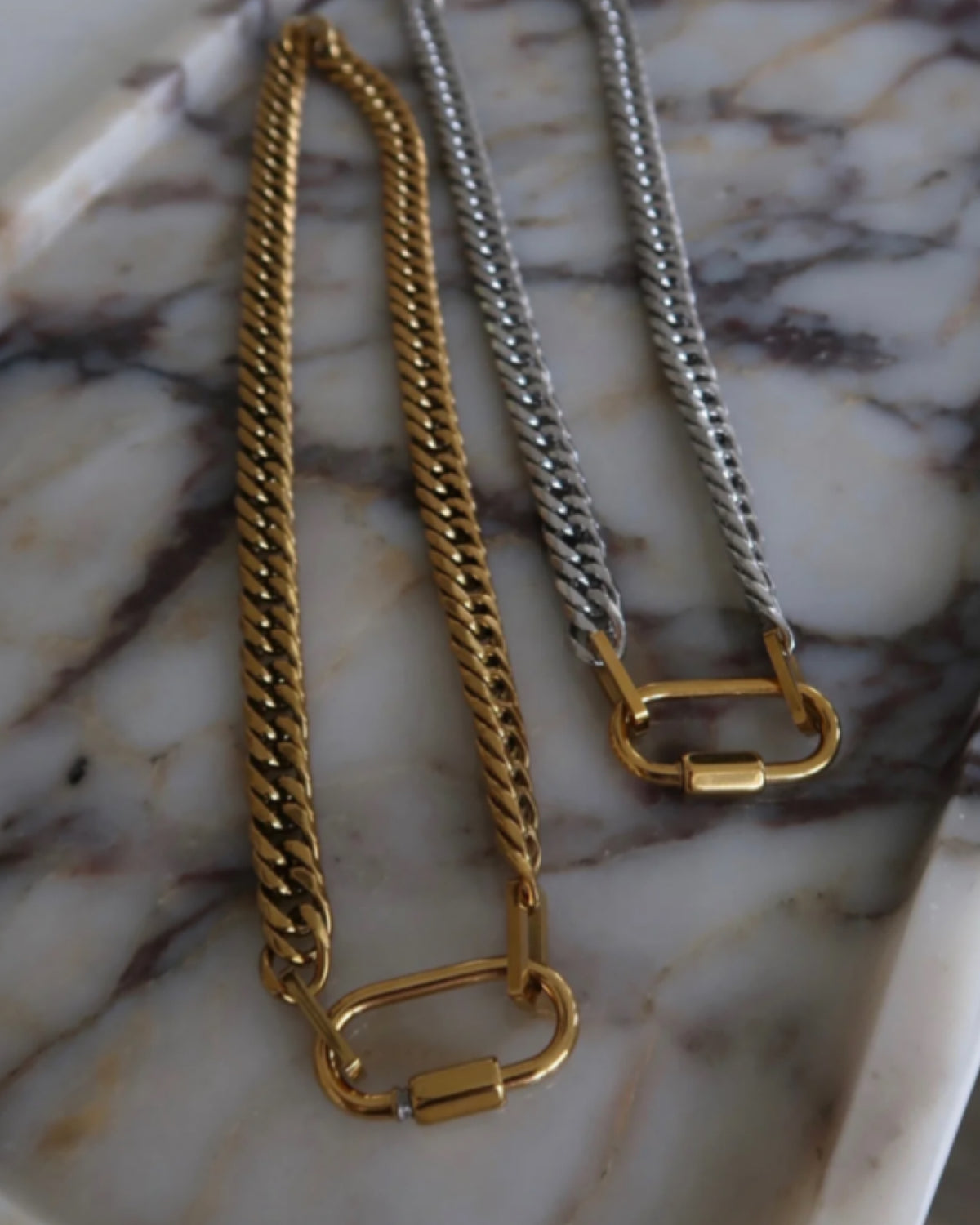 Stephanie Two Toned Necklace