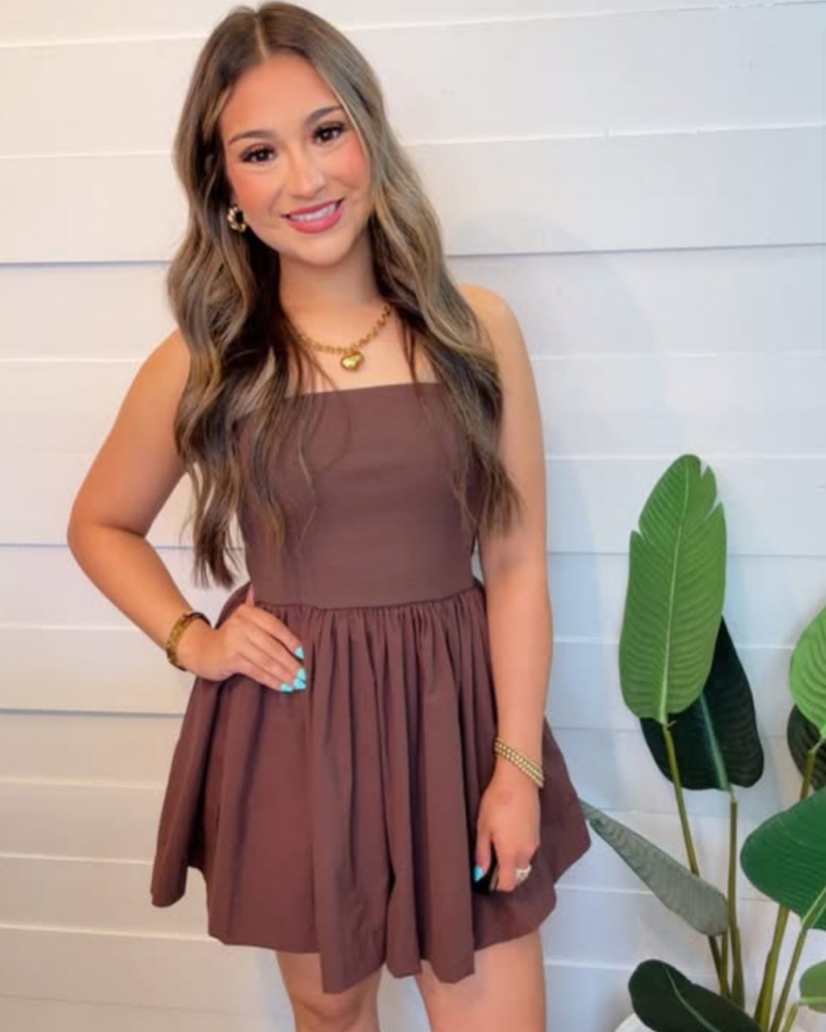 Downtown Darling CHOCOLATE Tube Dress