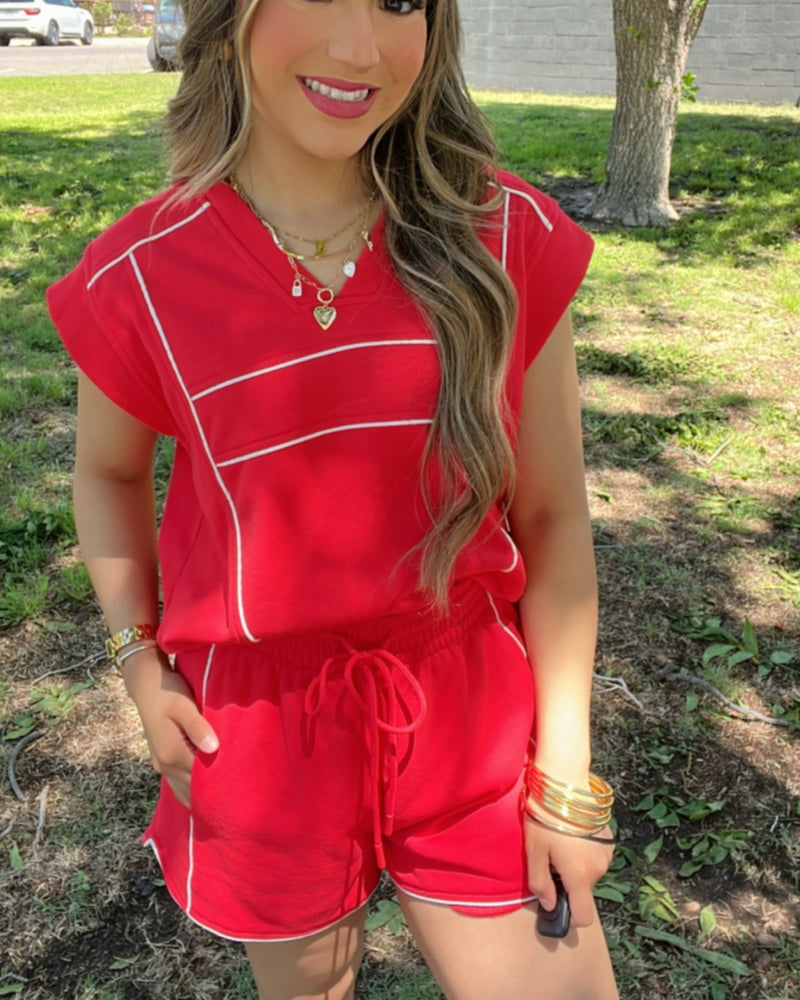 Block Party Set in Red
