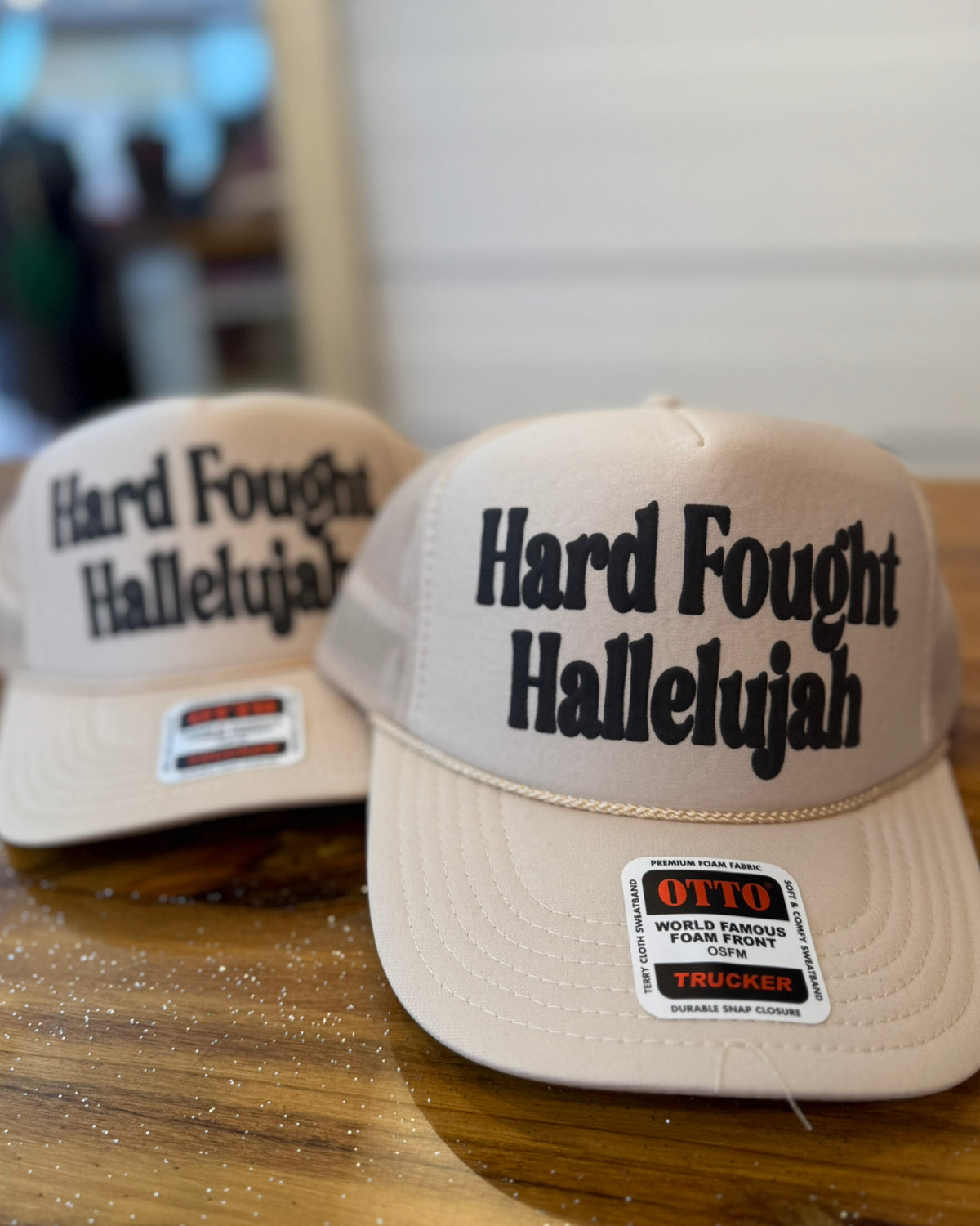 Hard Fought Hallelujah hat