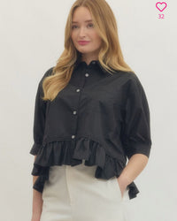 Esperanza Button down Top