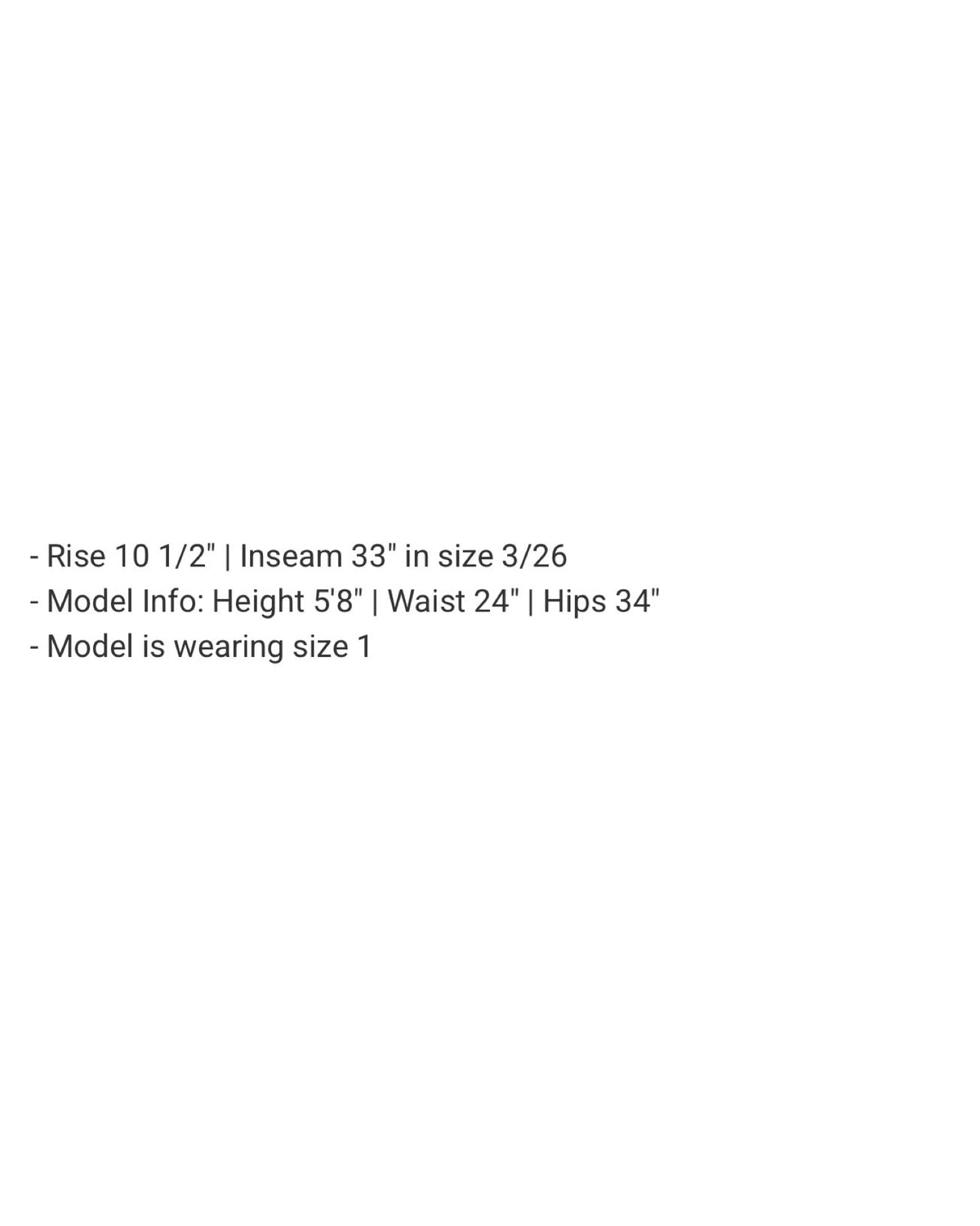 Tummy Control Elastic Band High Rise Jeans