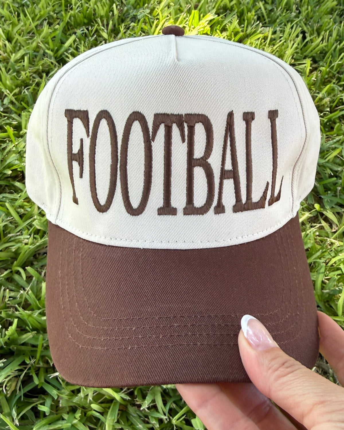 FOOTBALL Brown Hat