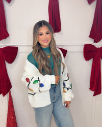 Holiday Lights Sweater Cardigan