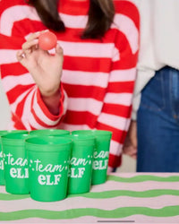Holiday Cup Toss Game set
