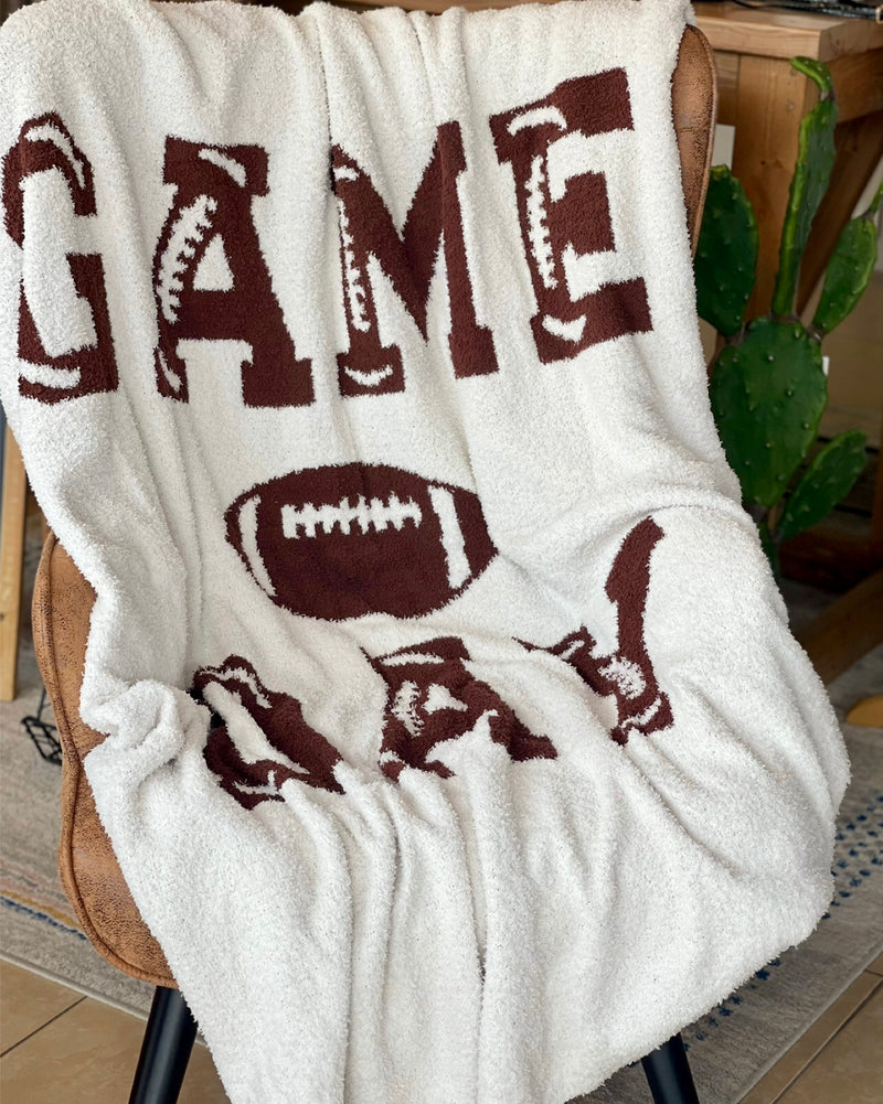 GAME DAY Lux Blanket/ Throw