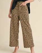 Wine Country Leopard Wide Pant
