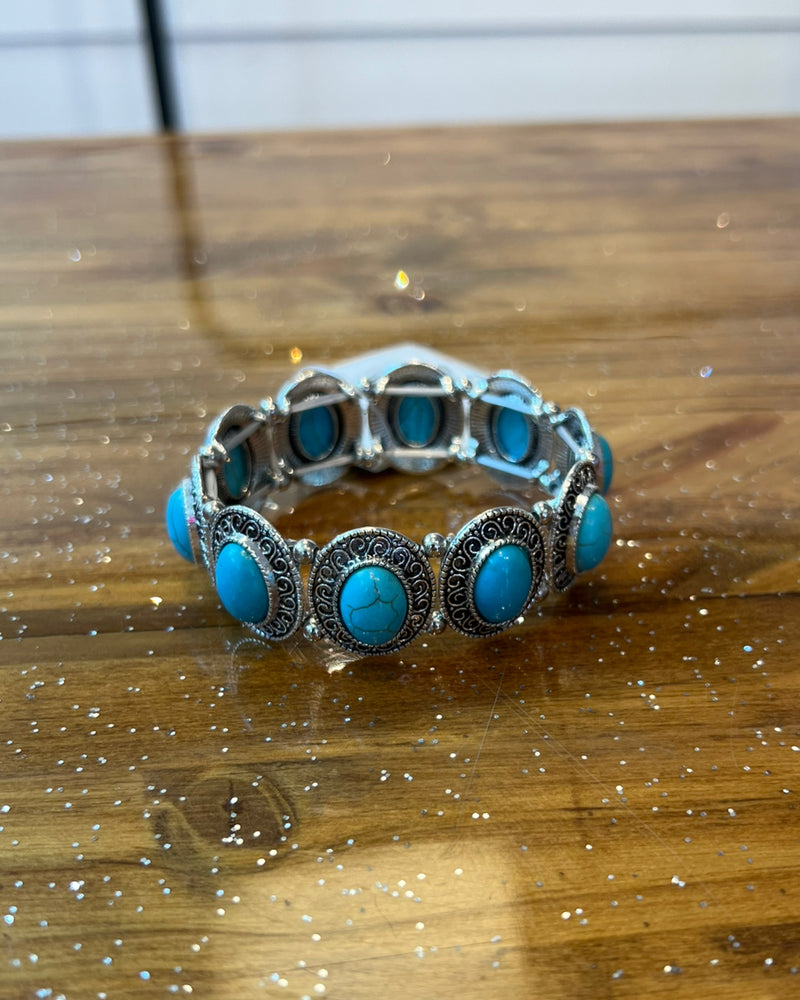 Saddle up Turquoise Bangle