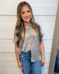 Trendiest in Leopard Blouse