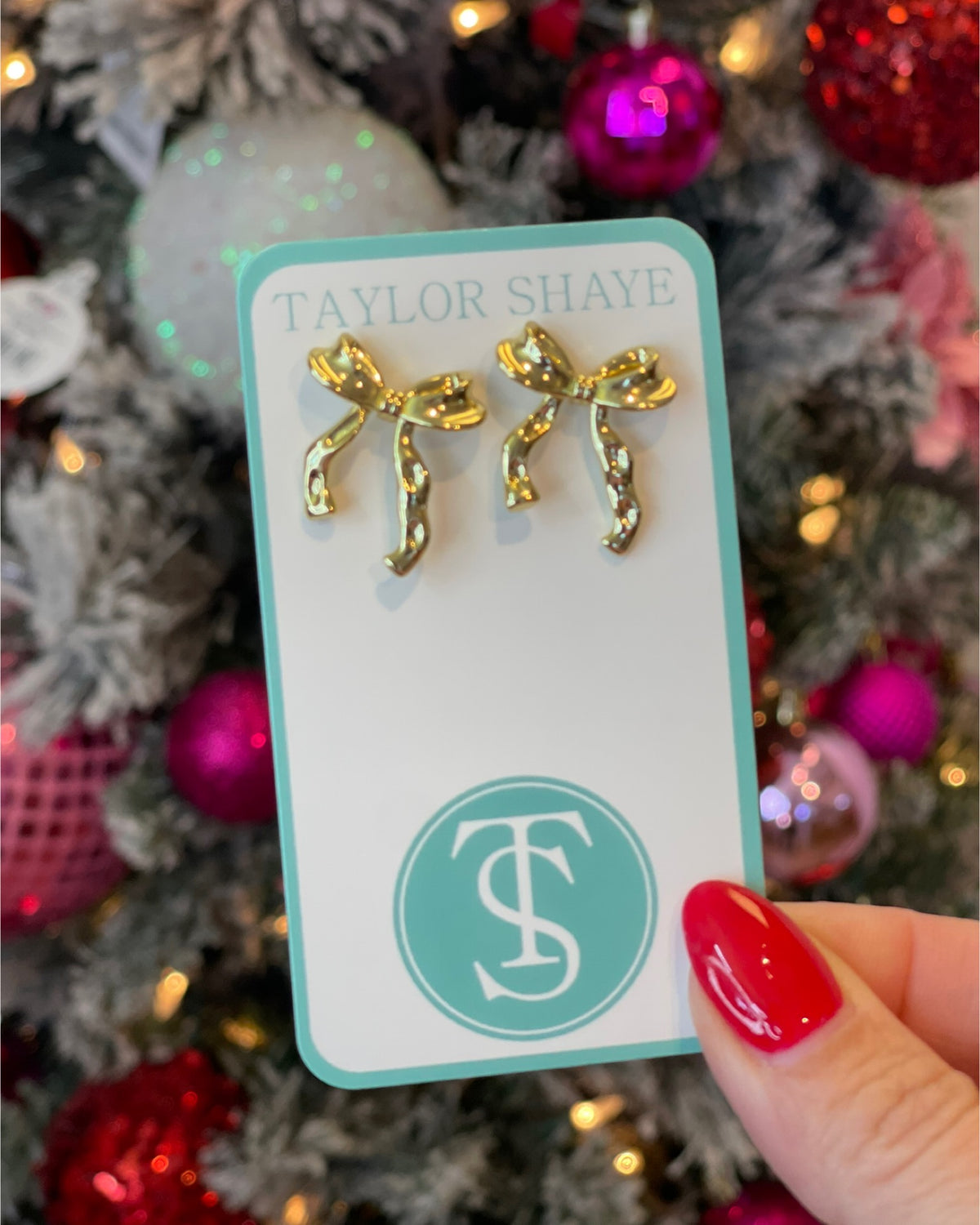 Eliza Bow Studs
