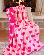 Heart Blanket Throw