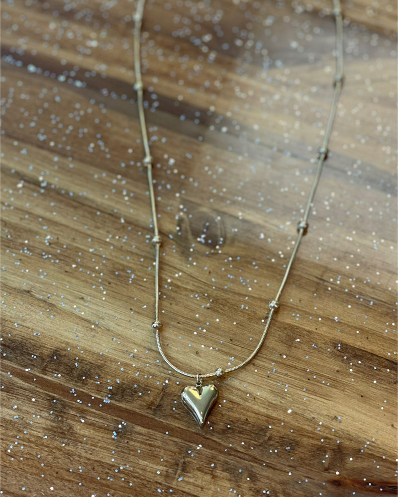 Heart in the Clouds Necklace