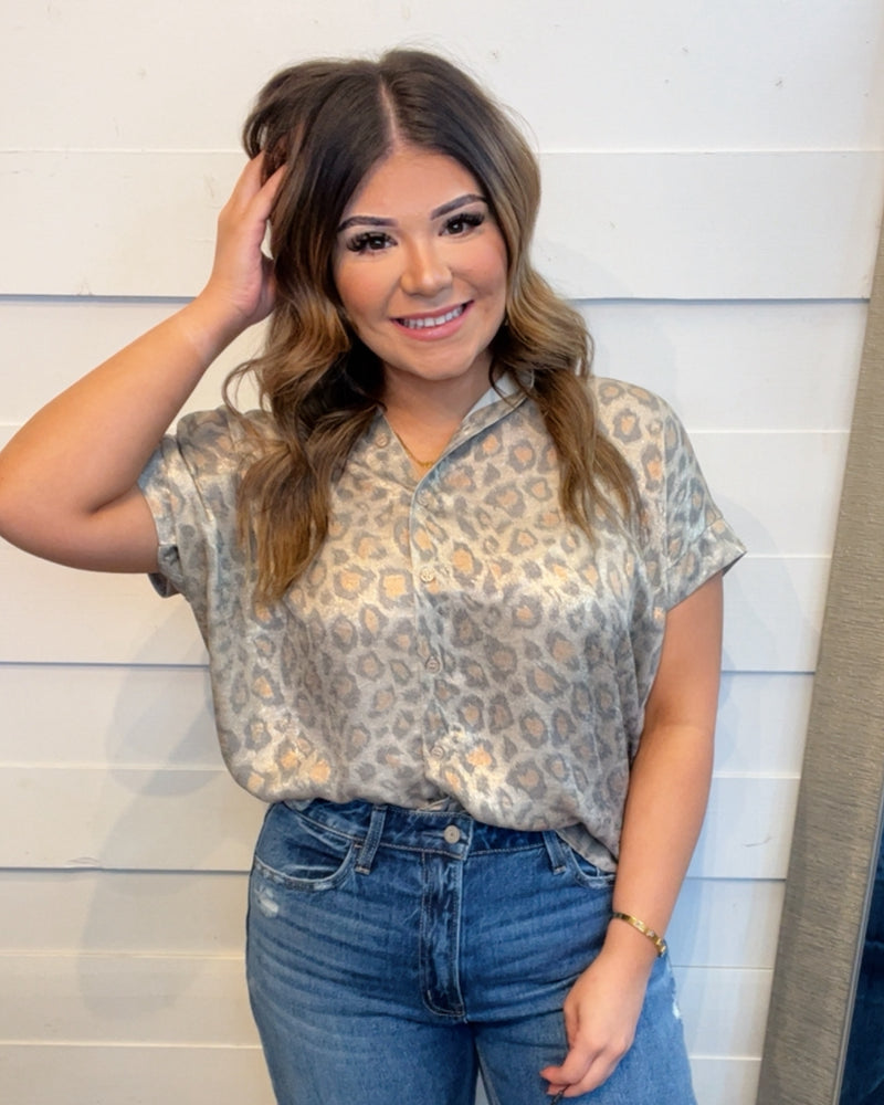 Trendiest in Leopard Blouse