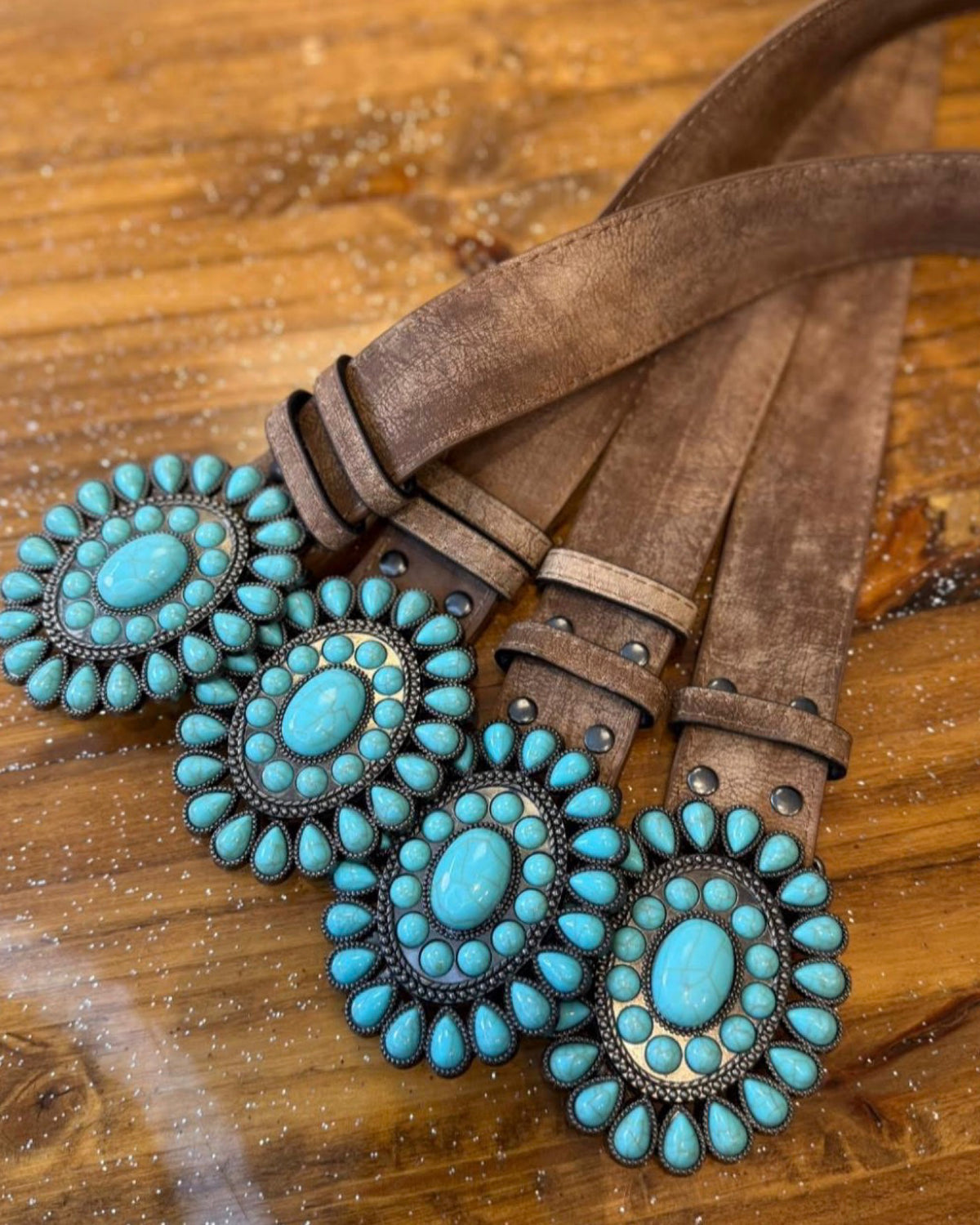 Turquoise Western Belt