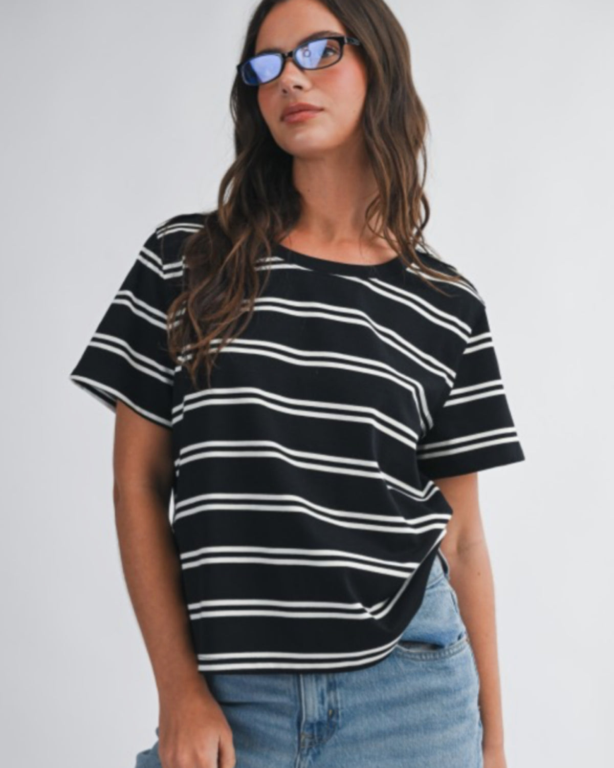 Playful Evenings Stripe tee