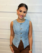 Second Chance Denim Vest