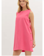 Socially Sweet in Neon Pink Dress