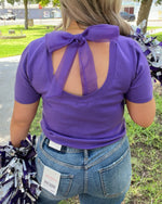 Cutie Top In Team Purple