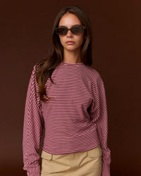 Sweet & Casual Stripe Top