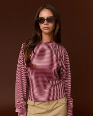 Sweet & Casual Stripe Top
