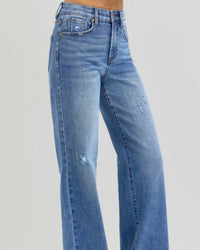 Tummy Control Elastic Band High Rise Jeans