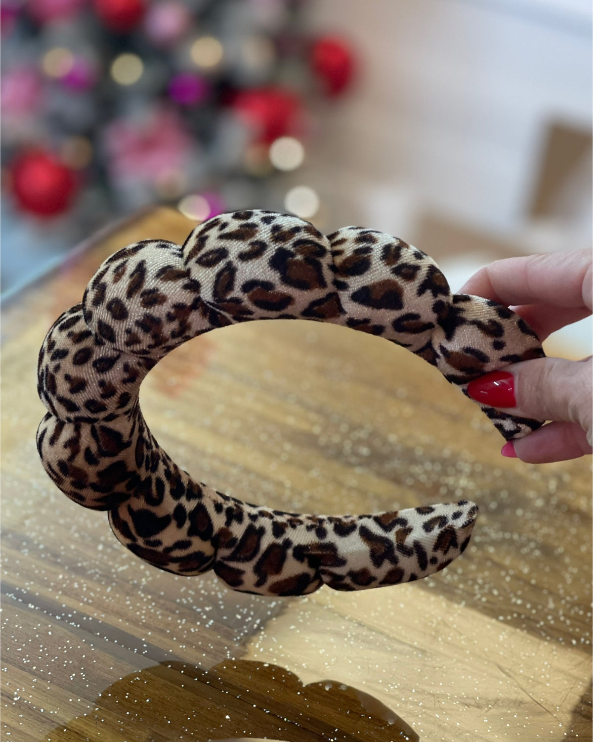 Leopard Spa Headband