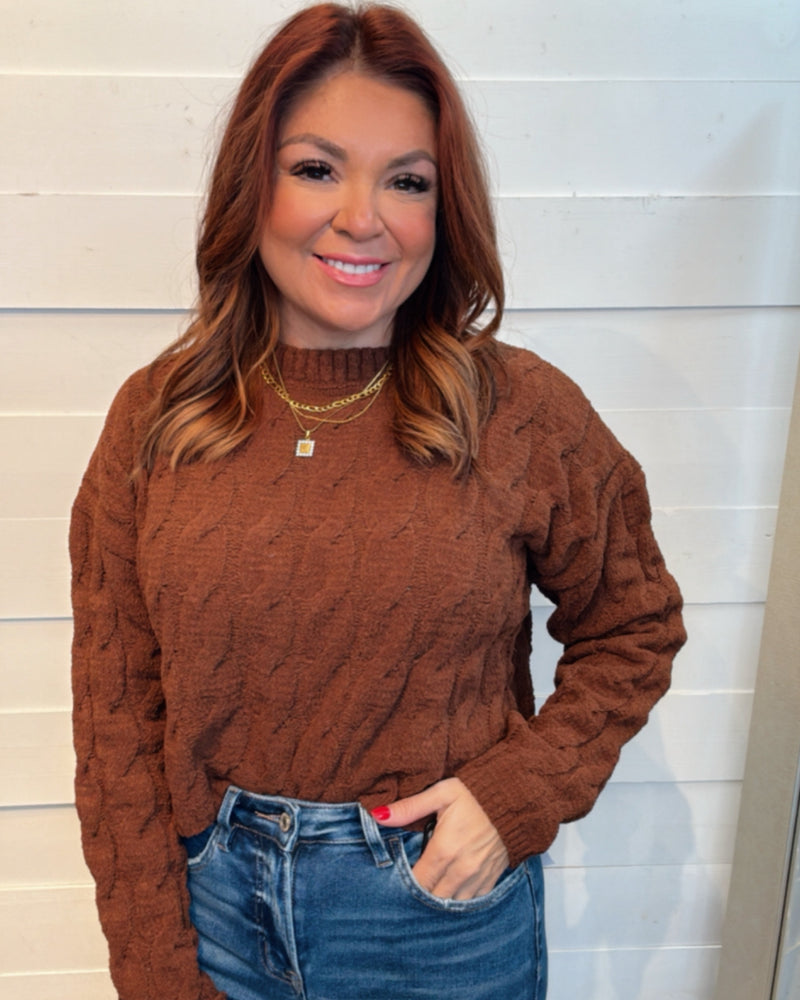 Chestnut Bonfire Sweater