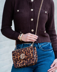 Rory Crossbody in Spotted Saddle