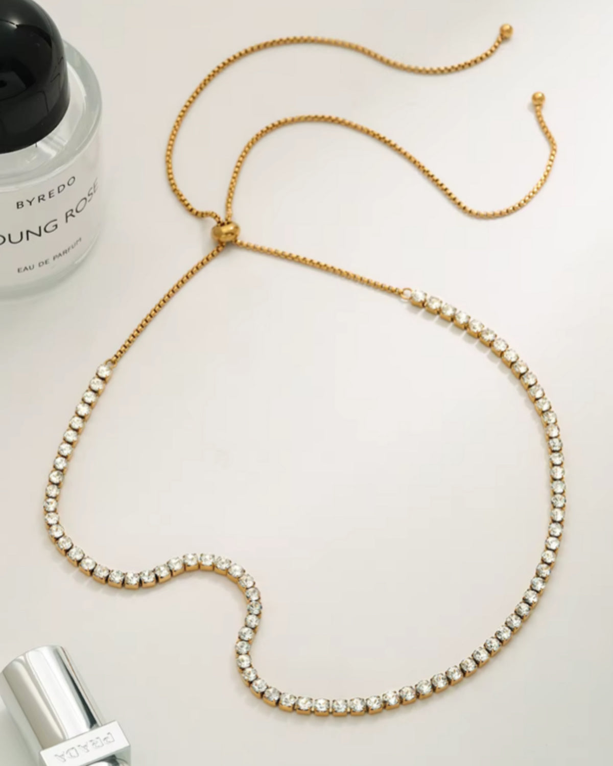 Luxe Adjustable Tennis Necklace