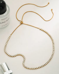 Luxe Adjustable Tennis Necklace