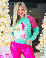 Santa Baby Mint Sweatshirt