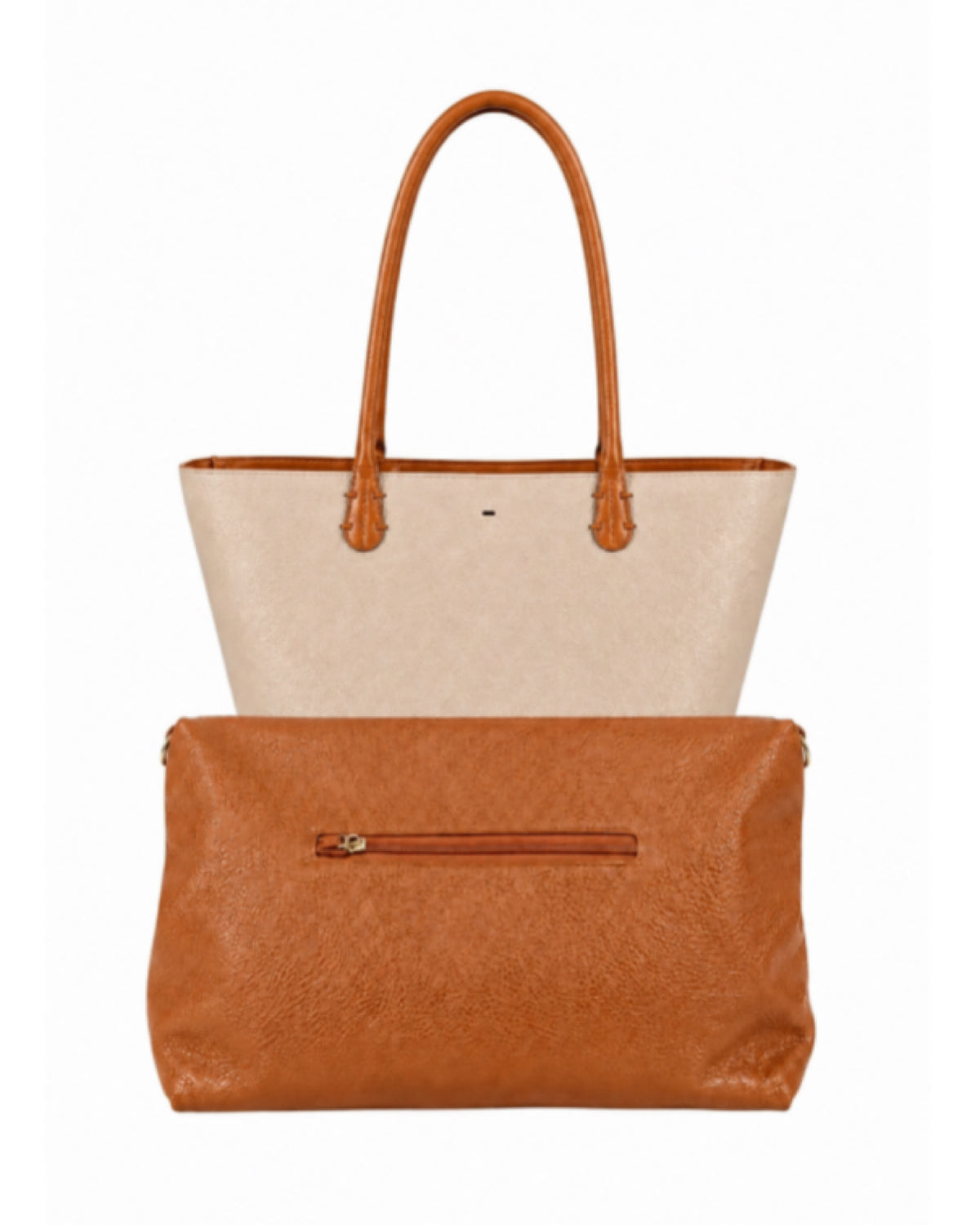 Brooke's Reversible Shoulder Bag in CHOCOLATE