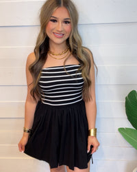 Downtown Darling Stripe Dress