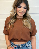 Sweet & Sassy Cropped Top