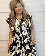 Botanical Garden Oasis Midi Dress