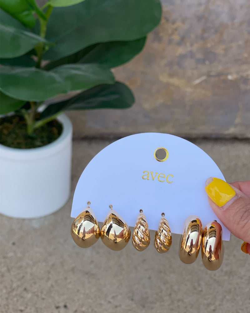 All Day Chic Earring Set