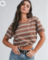 Playful Evenings Stripe tee