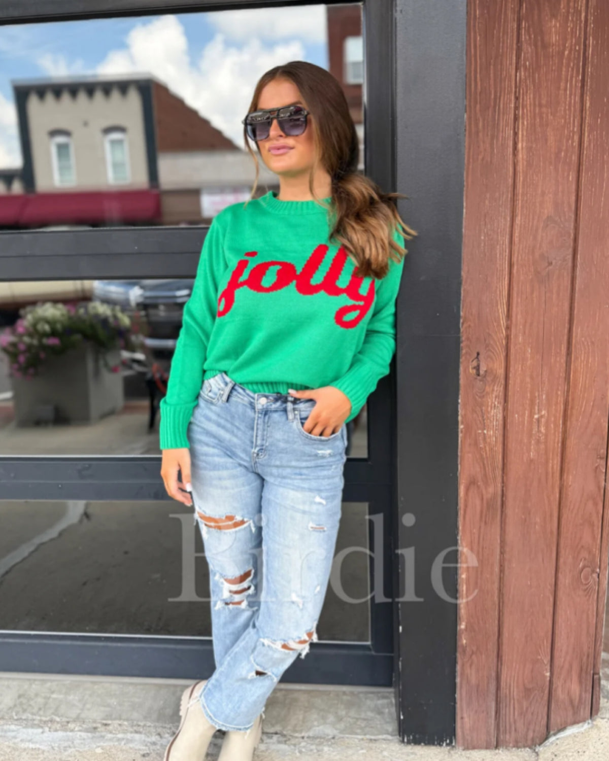 Jolly Green Sweater