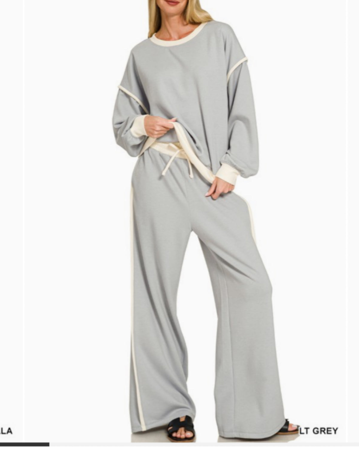 Target Run Light Grey Set/Ivory