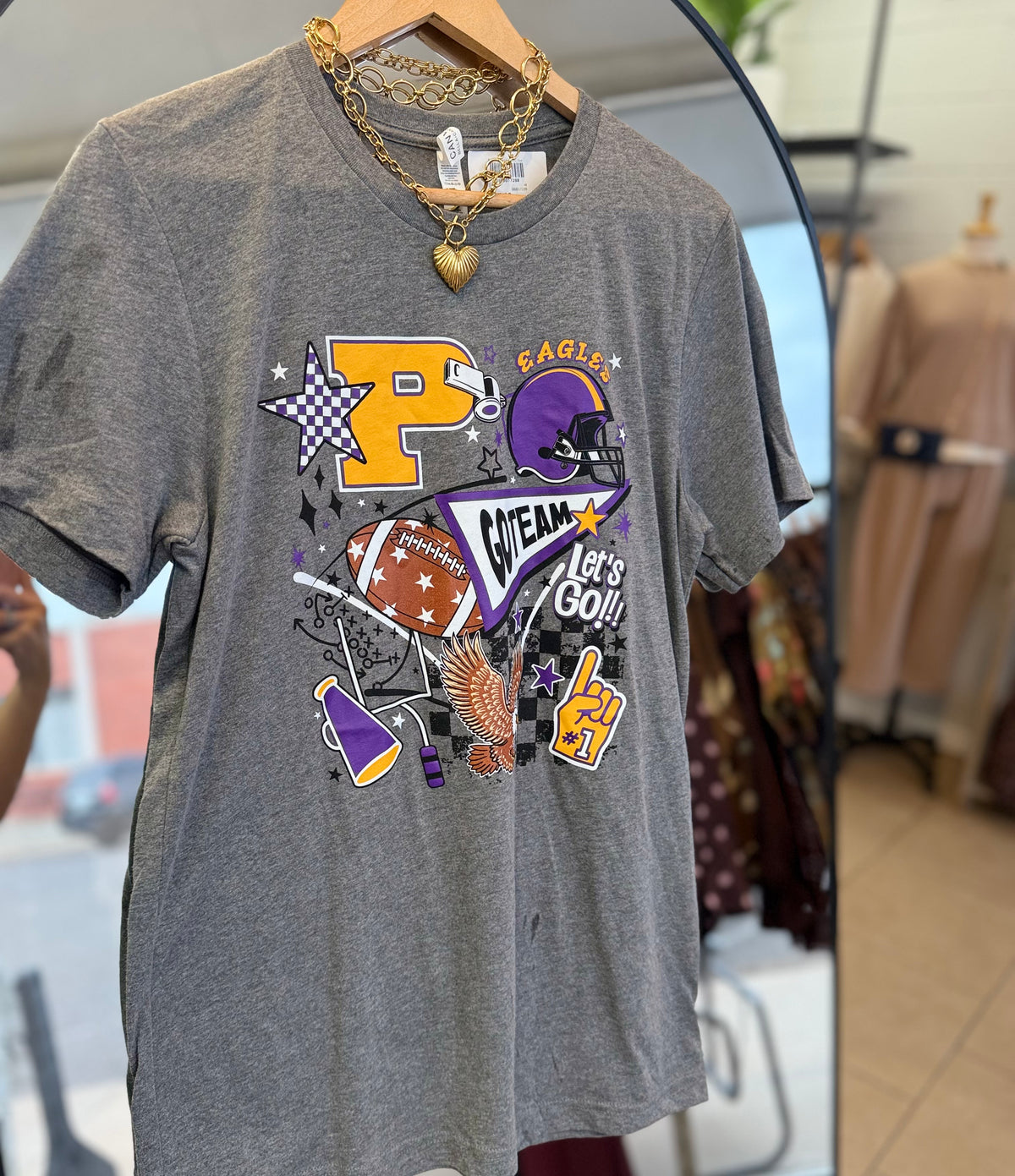 Pecos Eagles Graphic Tee