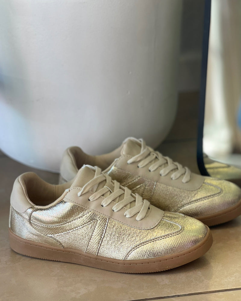 Galton Sneaker in Gold