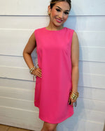 Socially Sweet in Neon Pink Dress
